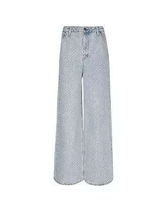 SELF-PORTRAIT | Jeans Wide Leg | schwarz