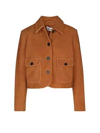 SELF-PORTRAIT | Lederjacke | braun