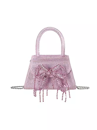SELF-PORTRAIT | Tasche - Mini Bag RHINESTONE | pink
