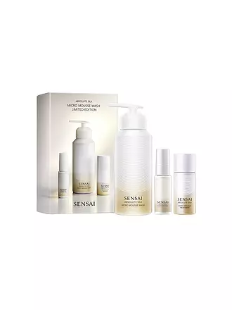 SENSAI | Geschenkset - Absolute Silk Micro Mousse Wash Limited Edition 180ml / 30ml / 20ml | keine Farbe