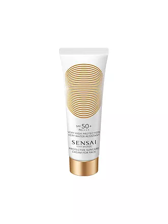SENSAI | Silky Bronze - Protective Suncare Cream For Face SPF 30 50ml | keine Farbe