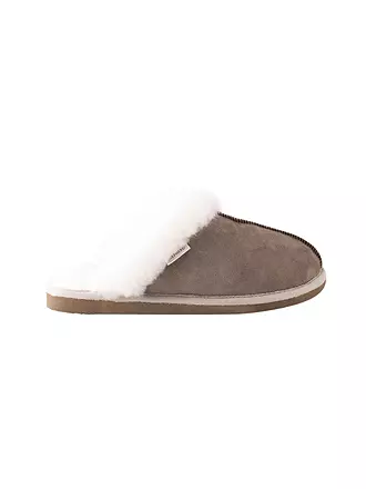 SHEPHERD OF SWEDEN | Hausschuhe - Slipper Jessica leo chestnut | braun