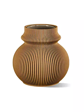 SHEYN | Vase 12x12cm KOYL Cinnamon | senf