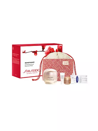 SHISEIDO | Geschenkset - BENEFIANCE Wrinkle Smoothing Cream Pouch Set 50ml / 15ml / 5ml / 3ml | keine Farbe