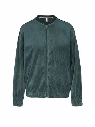 SHORT STORIES | Loungewear Sweatjacke | dunkelgrün