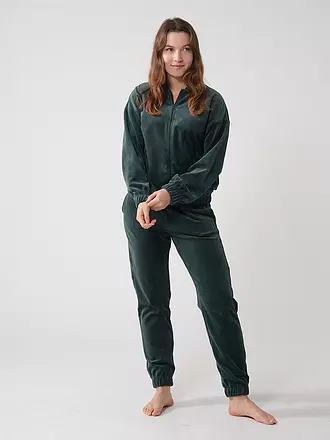 SHORT STORIES | Loungewear Sweatjacke | dunkelgrün