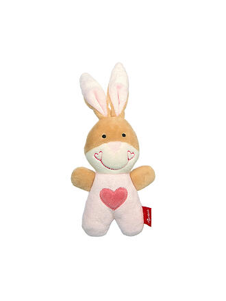 SIGIKID | Baby Rassel Hase Red Stars | rosa