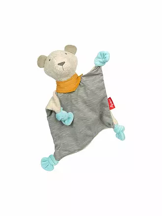 SIGIKID | Baby Schmusetuch Bär, Gold Collection 25cm | grau
