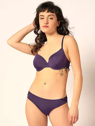 SKINY | BH mit Bügel Spacer black | lila