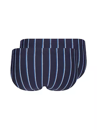 SKINY | Brasil Slip 2er Pkg Advantage Men Crownblue Stripe | olive