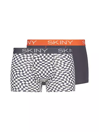 SKINY | Pants 2-er Pkg nightblue ethno selection | grau