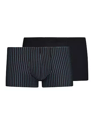 SKINY | Pants 2er Pkg. mossanthra stripes selection | schwarz