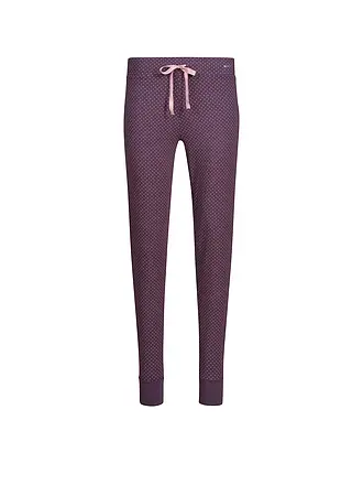SKINY | Pyjamahose | dunkelrot