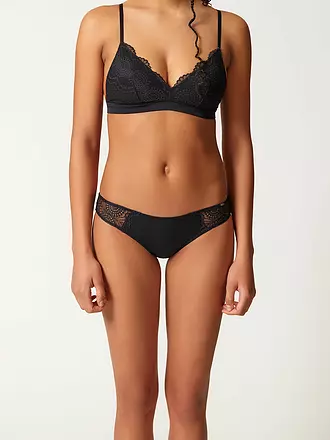 SKINY | Rio Slip MICRORNAMENTS black | hellblau