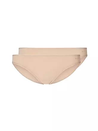 SKINY | Rio-Slip 2-er Pkg. MICRO LOVERS  garnetblack selection | beige