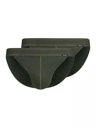 SKINY | Slip 2-er Pkg. black | olive