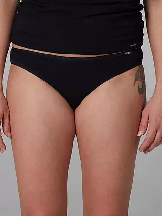 SKINY | Slip 2er Pkg ADVANTAGE COTTON black | beige
