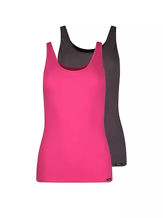 SKINY | Tank Top ADVANTAGE COTTON 2er Pkg lavenderaqua selection | pink