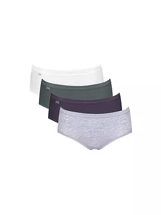 SLOGGI | Slip 4er Pkg. 24/7 WEEKENDER Multiple Colours 2 | bunt