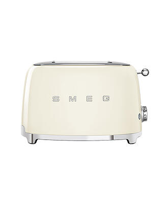 SMEG | 2 Schlitz Toaster 50‘s Retro Style Creme TSF01CREU | grün