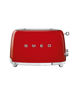 SMEG | 2 Schlitz Toaster 50‘s Retro Style Rot TSF01RDEU | grün
