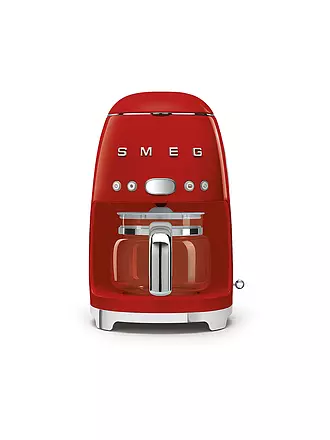 SMEG | Filterkaffeemaschine 50s Retro Style Pastellgrün DCF02PGEU | rot