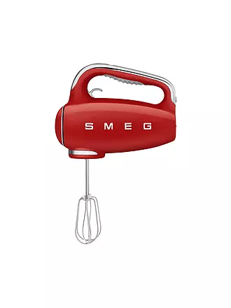 SMEG | Handmixer 50s Retro Style Rot HMR01PGEU | weiss