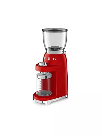 SMEG | Kaffeemühle 50s Retro Style Creme CGF01CREU | rot