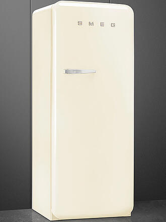 SMEG | Kühlschrank mit Gefrierfach 50s Retro Style Pastellgrün FAB28RPG5 | creme