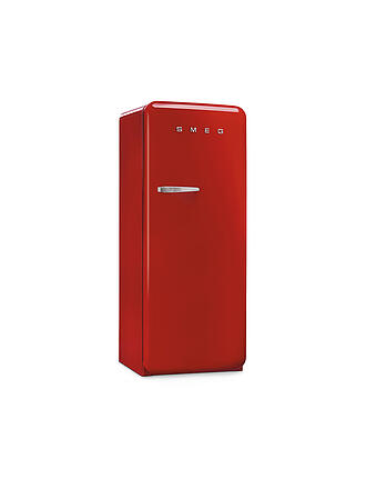 SMEG | Kühlschrank mit Gefrierfach 50s Retro Style Pastellgrün FAB28RPG5 | rot