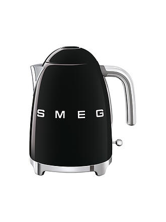 SMEG | Wasserkocher 50s Retro Style 1,7l Schwarz KLF03BLEU | creme