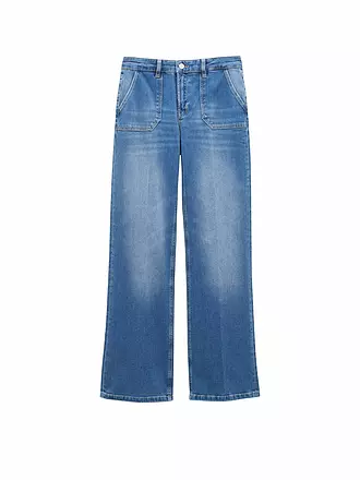 SOMEDAY | Jeans Flared Fit CARIE UTILITY | blau