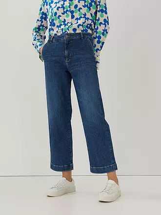 SOMEDAY | Jeans Straight Fit 7/8 CHENILA ICONIC | blau