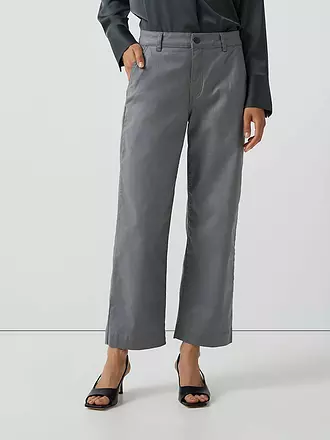 SOMEDAY | Jeans Straight Fit CHENILA COATED | grau