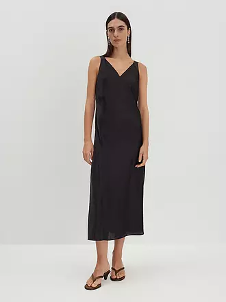 SOMEDAY | Midikleid QOVA GRAPHIC | schwarz