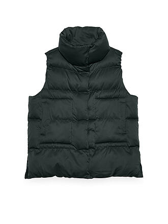 SOMEDAY | Steppgilet Veeluna | grün