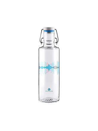 SOULBOTTLES | Trinkflasche Water is a Human Right 0,6l | transparent