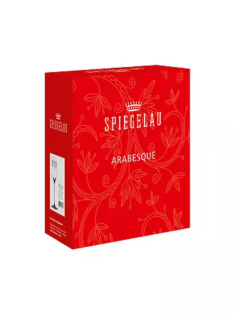 SPIEGELAU | Champagnerglas 2er Set ARABESQUE | transparent