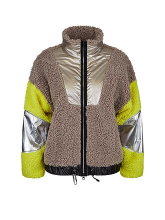SPORTALM | Jacke in Felloptik | beige