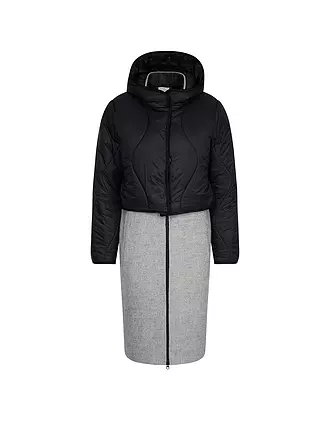 SPORTALM | Mantel 2 in 1 | schwarz