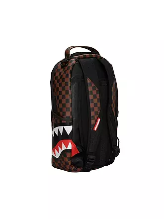 SPRAYGROUND | Rucksack SIP SIDE SHARKS DLXSV | braun