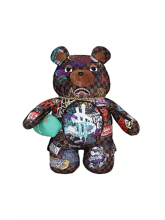 SPRAYGROUND | Rucksack TAGGED UP SIP BEAR | braun