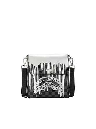 SPRAYGROUND | Tasche - Umhängetasche PLATINUM DRIPS | grau