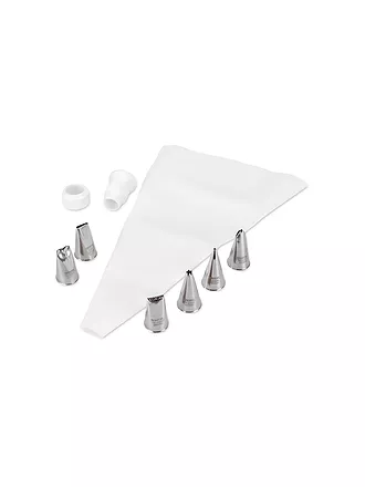 STAEDTER | Dekorations-Set - 8-teilig | silber