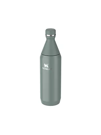 STANLEY | Isolierflasche - Thermosflasche 0,6l ALL DAY SLIM BOTTLE CHERRY BLOSSOM | grün
