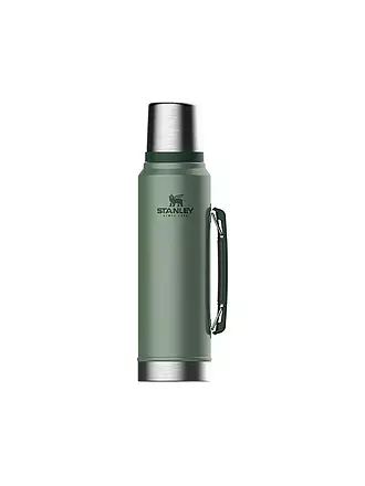 STANLEY | Isolierflasche - Thermosflasche Classic Legendary Bottle 1,l Schwarz | olive