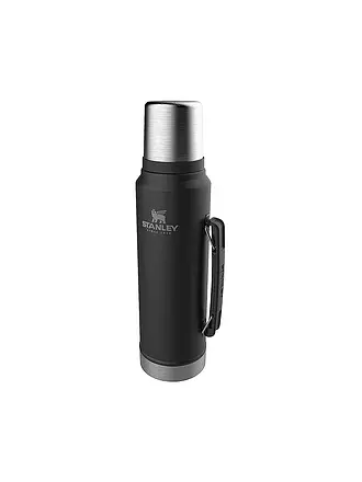 STANLEY | Isolierflasche - Thermosflasche Classic Legendary Bottle 1,l Schwarz | 