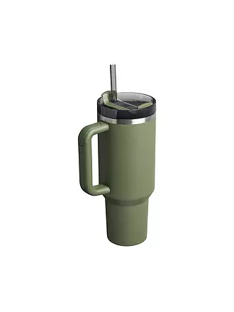 STANLEY | Isolierflasche - Thermosflasche Quencher H2.0 1,2l Hot Coral | dunkelgrün