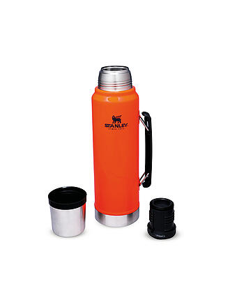 STANLEY | Thermosflasche CLASSIC 1l Orange | schwarz