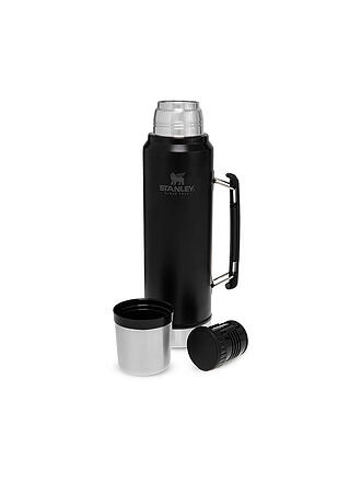 STANLEY | Thermosflasche Classic Legendary Bottle 1,l Schwarz | orange